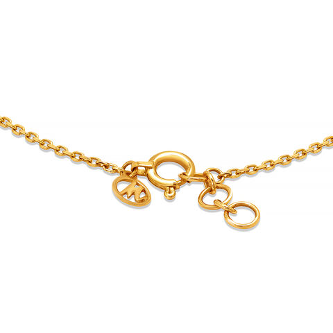 14KT Leo Birthstone Yellow Gold Bracelet