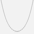 Dainty Link Silver Chain,,hi-res view 3