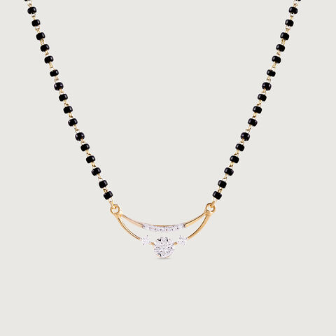 Celestial Embrace Gold and Diamond Mangalsutra