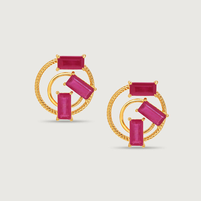 Twilight Tipples 14KT Ruby Stud Earrings,,hi-res image number null