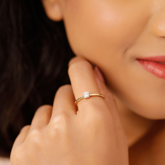 Happy Treasures Solitaire Ring,,hi-res image number null