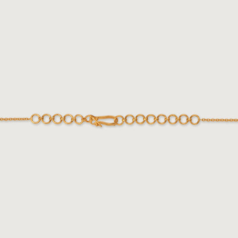 Timeless Warli Art 22KT Gold Necklace