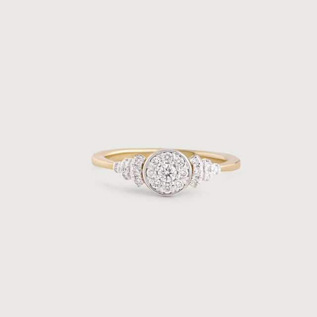 Vow Story Gold & Diamond Finger Ring,,hi-res image number null
