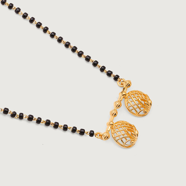 Timeless Grace 22 Kt Gold Vati Mangalsutra,,hi-res image number null