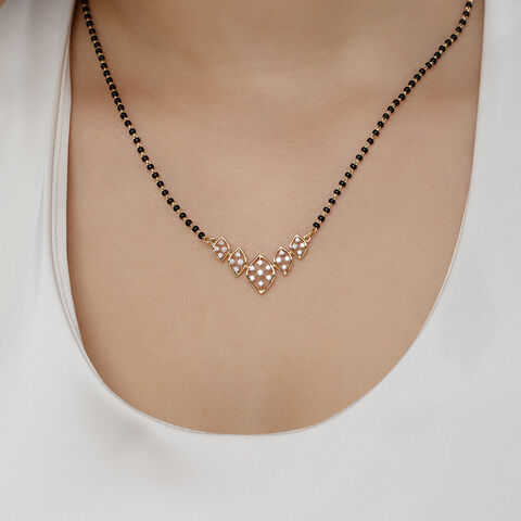 Enchanted Essence Gold and Diamond Mangalsutra
