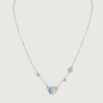 Starry Opal Dreams Silver Necklace for Women,,hi-res view 2