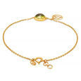 14KT Leo Birthstone Yellow Gold Bracelet,,hi-res view 3