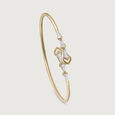 Glimmer Grove Gold and Diamond Bangle,,hi-res view 4