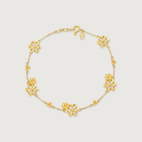 Flutter Bloom Gold Bracelet
