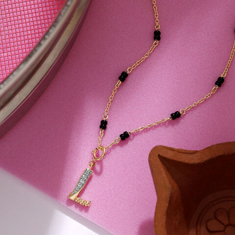 Mia Sutra DIY with Alphabet Charms- L