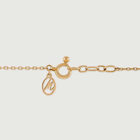 Kollam Sparkle Gold and Diamond Necklace