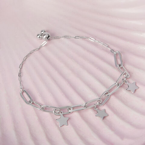 Ocean Charm Silver Bracelet