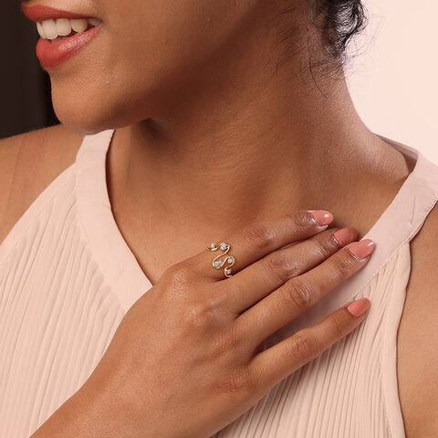 Harmony River 14 Kt Gold & Diamond Ring