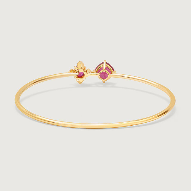 Crimson Clinks  14KT Ruby Bangle,,hi-res image number null