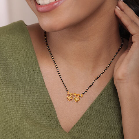 Eternal Circle 22 Kt Gold Vati Mangalsutra