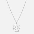 Angel Energy Silver Necklace,,hi-res view 3