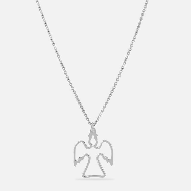 Angel Energy Silver Necklace,,hi-res image number null