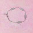 Leafy Shine Silver Bracelet,,hi-res view 1