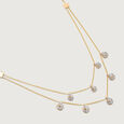 Mystic Moon 14 Kt Gold and Diamond Necklace,,hi-res view 4