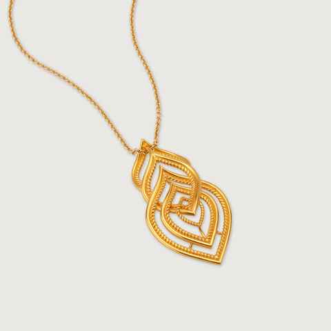 Wild at heart 22KT Gold Pendant