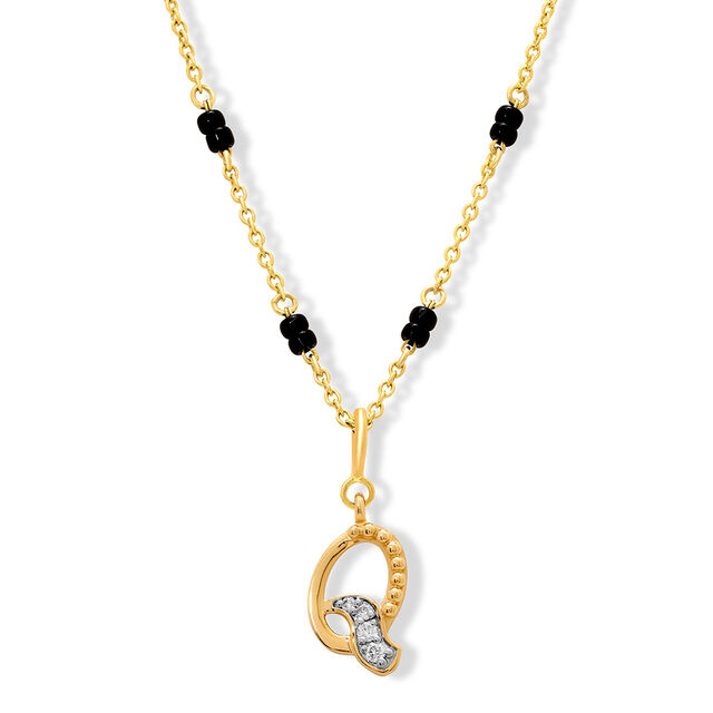 Mia Sutra DIY with Alphabet Charms- Q,,hi-res image number null