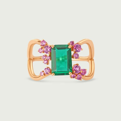 14KT Yellow Gold Sweet Hurricane Ring