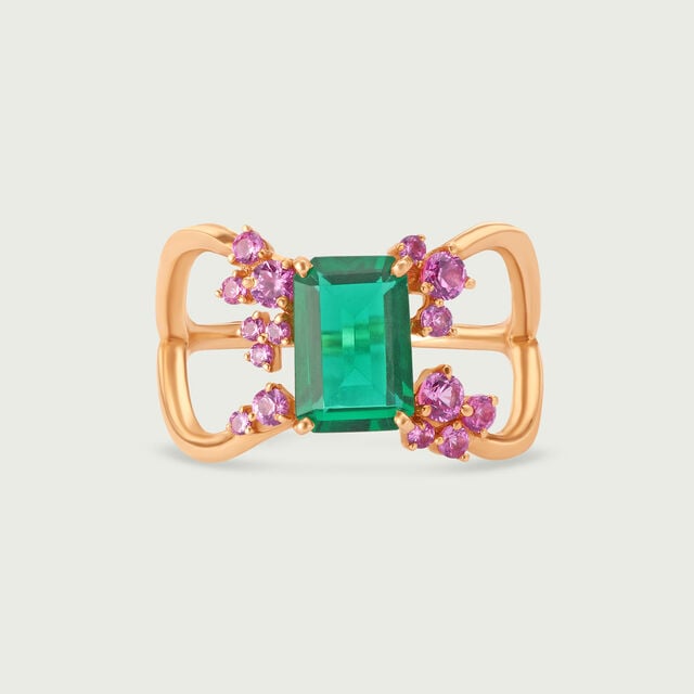 14KT Yellow Gold Sweet Hurricane Ring,,hi-res image number null