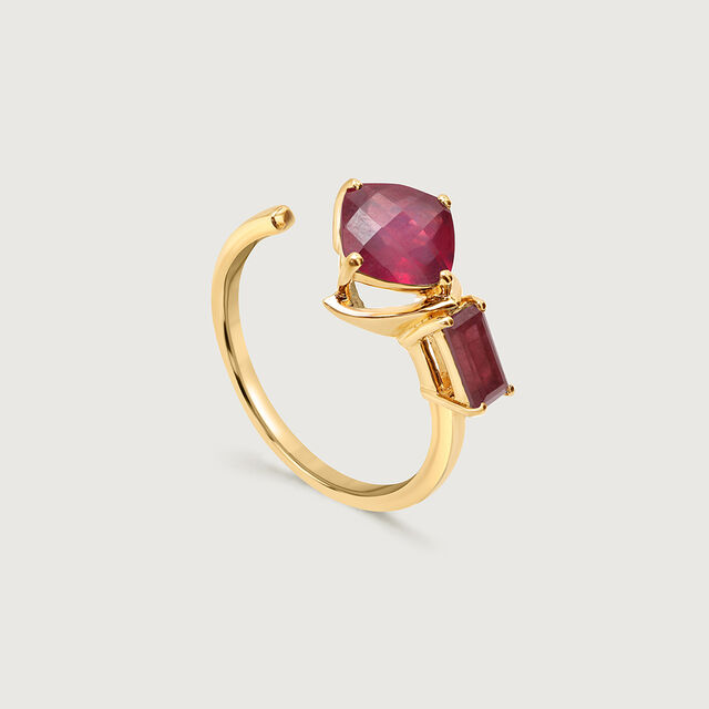 Serenade 14KT Ruby Finger Ring,,hi-res image number null