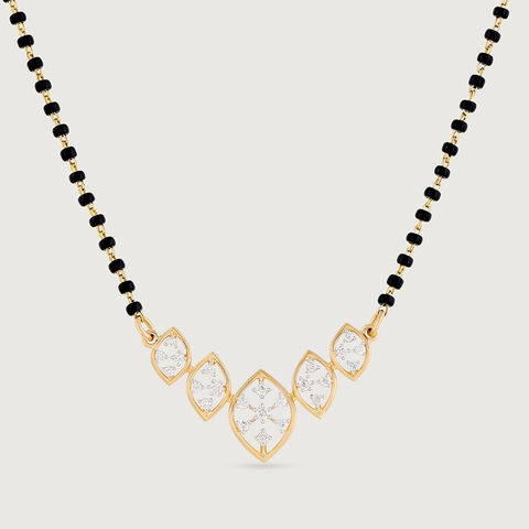 Enchanted Essence Gold and Diamond Mangalsutra
