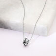 Shimmer Crush Silver Necklace,,hi-res view 1