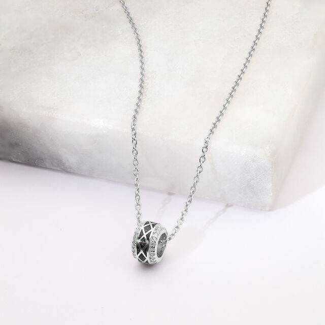 Shimmer Crush Silver Necklace,,hi-res image number null