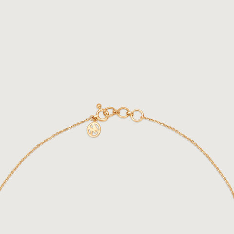 Crescent Comet's Glimmer 14KT Diamond Necklace