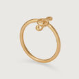 Chord Charmers 14KT Gold Finger Ring,,hi-res view 4