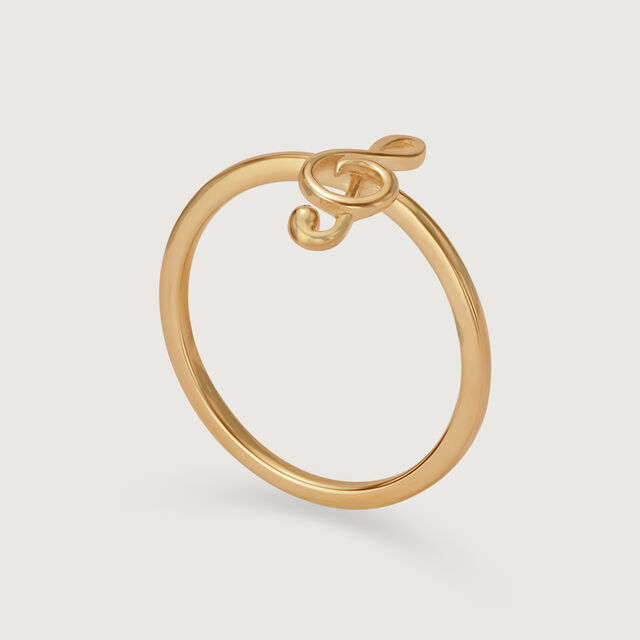 Chord Charmers 14KT Gold Finger Ring,,hi-res image number null