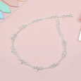 Whimsy Chains Silver Anklet,,hi-res view 1