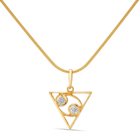 14KT Yellow Gold Cancer Pendant