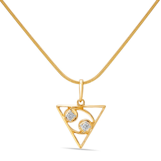 14KT Yellow Gold Cancer Pendant,,hi-res image number null