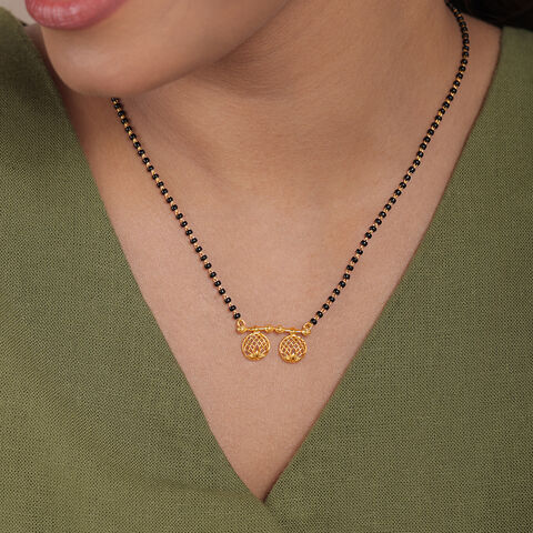 Timeless Grace 22 Kt Gold Vati Mangalsutra