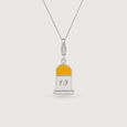 Birthday Milestone Yellow Silver Charm,,hi-res view 3