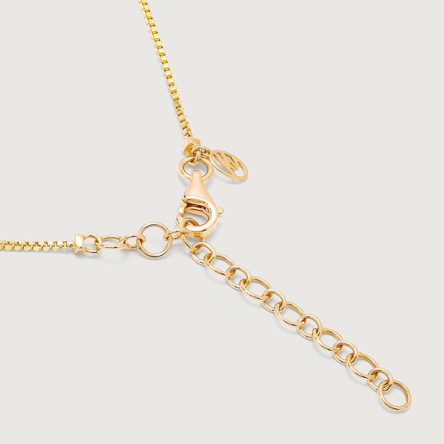 Cosmic Glam 14 Kt Gold and Diamond Necklace,,hi-res image number null