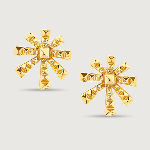 Cosmic  Charm  14KT Stud Earrings