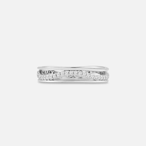 Harmonic Flow Silver Ring