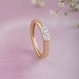 Forever Flex Gold & Diamond Finger Ring for Men,,hi-res view 1