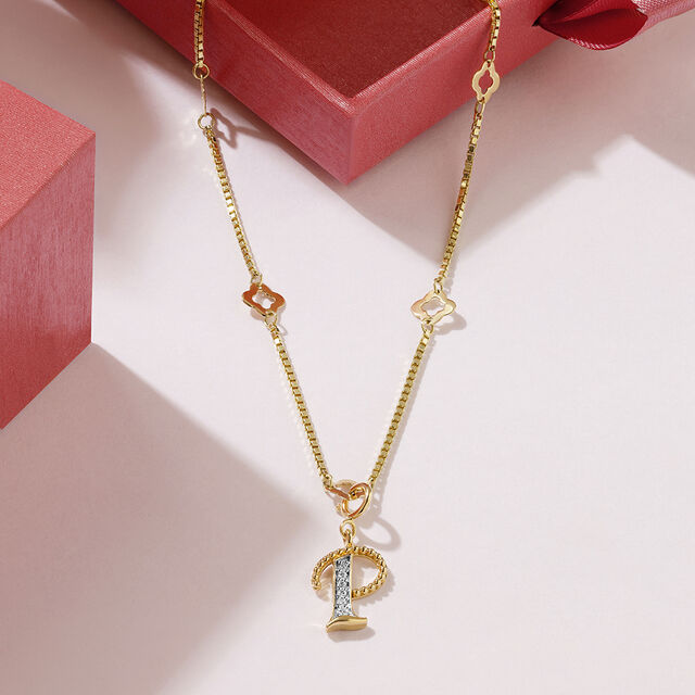 Mia Sutra DIY with Alphabet Charms- P,,hi-res image number null