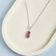 Mystic Edge Silver Pendant & Chain,,hi-res view 1