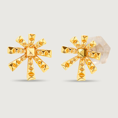 Cosmic  Charm  14KT Stud Earrings