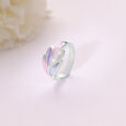 Mother of Pearl Pastel Silver Ring,,hi-res view 1