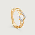 Infinite Love 14KT Gold & Diamond Ring,,hi-res view 4
