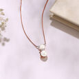 Timeless Elegance Pearl & Diamond Necklace,,hi-res view 1