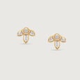 Dreamy Doodle Diamond Stud Earrings,,hi-res view 3